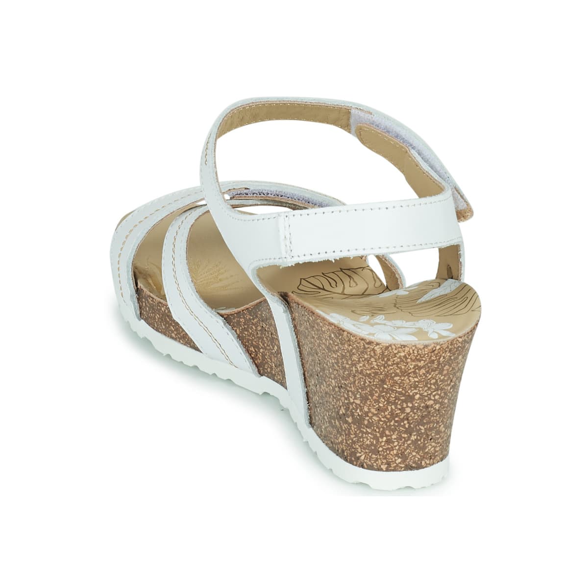 Women's Platforms Panama Jack White