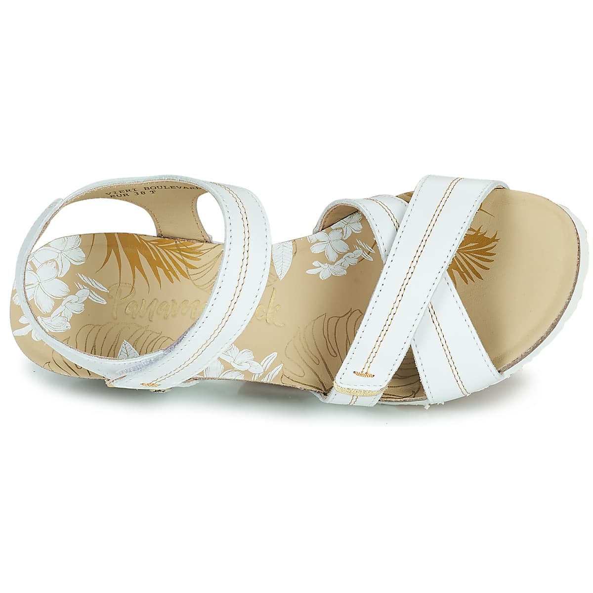 Women's Platforms Panama Jack White