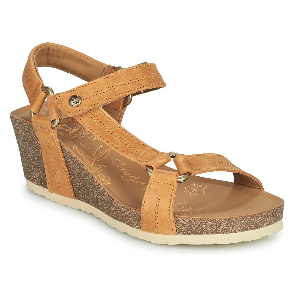 Women's Platforms Panama Jack Brown