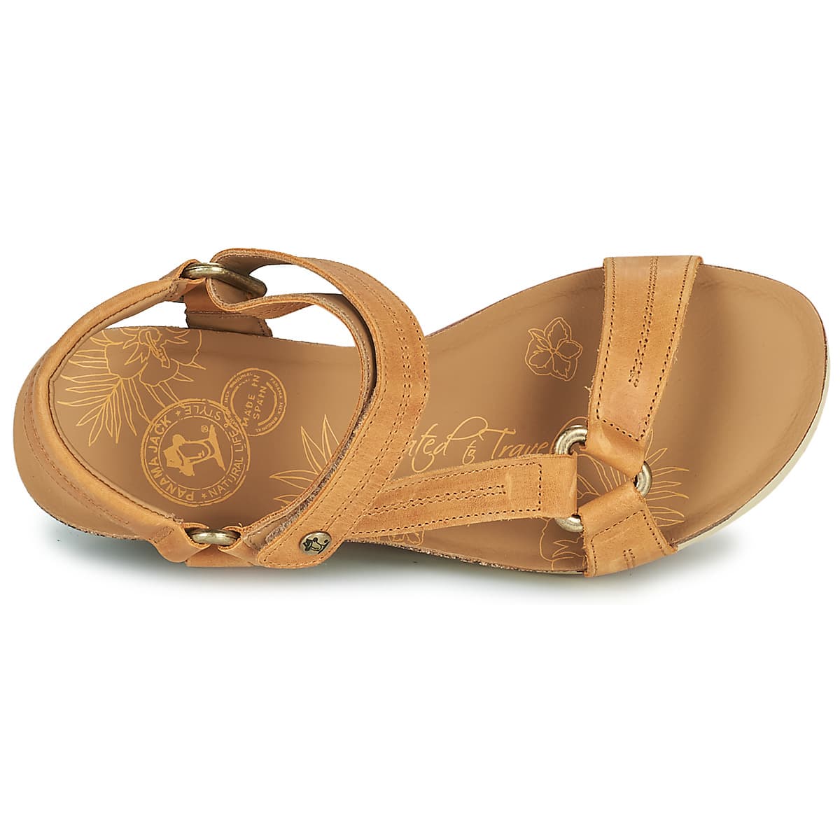 Women's Platforms Panama Jack Brown