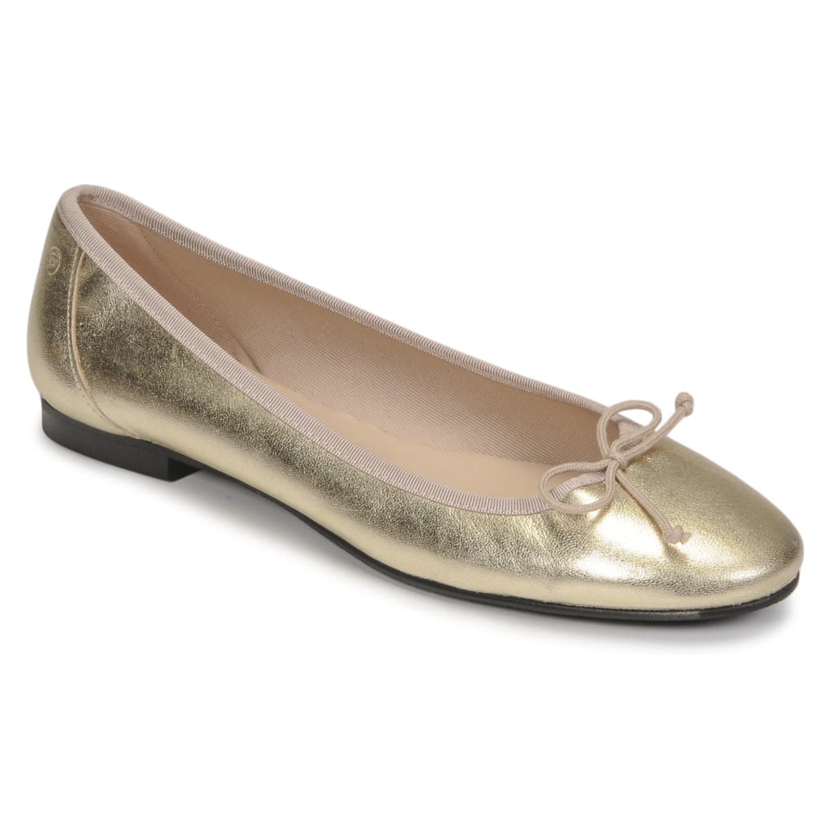 Women's Ballet Flats Betty London Gold