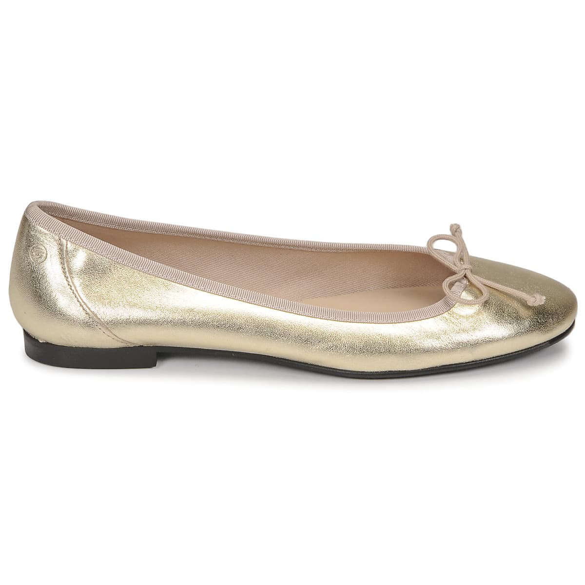Women's Ballet Flats Betty London Gold
