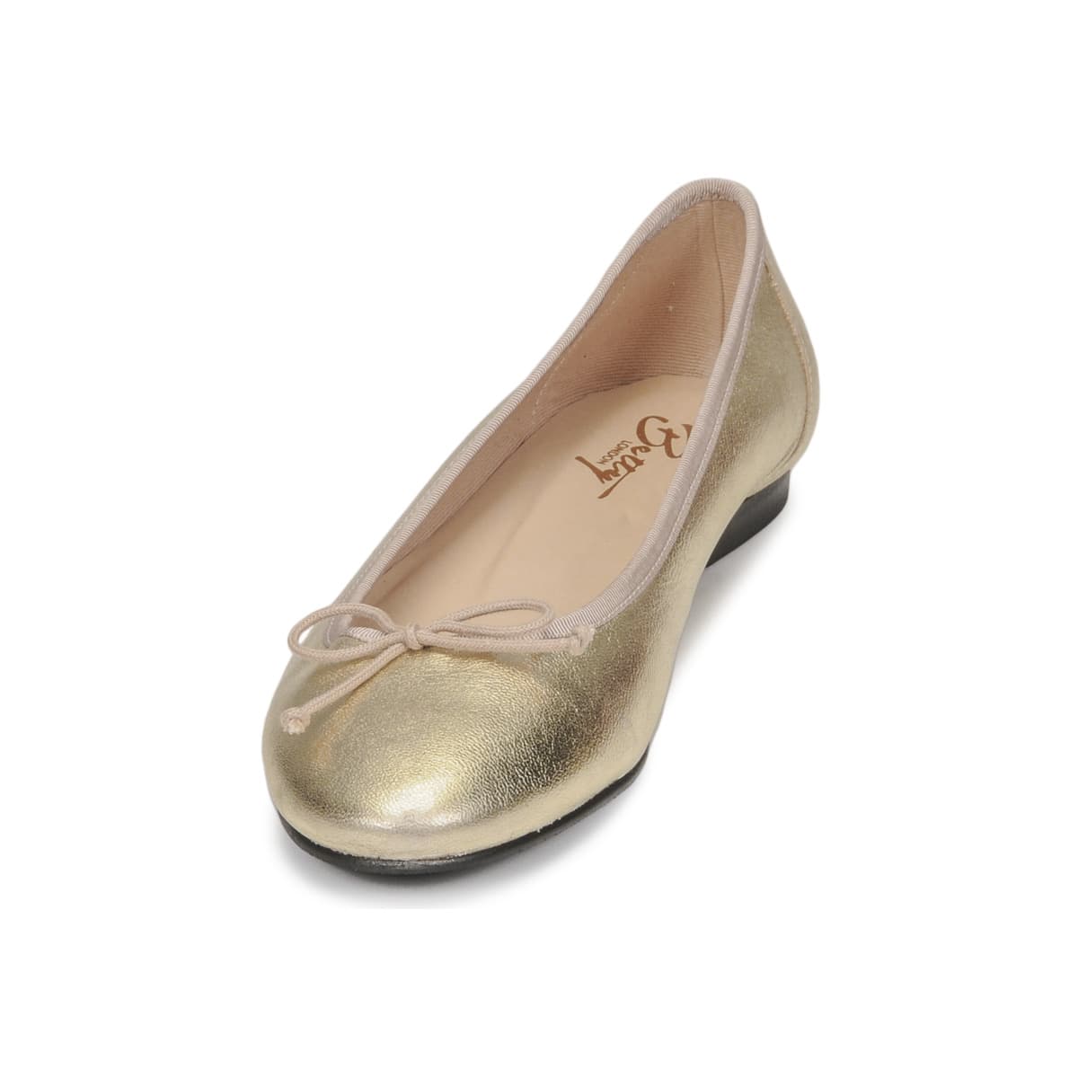 Women's Ballet Flats Betty London Gold