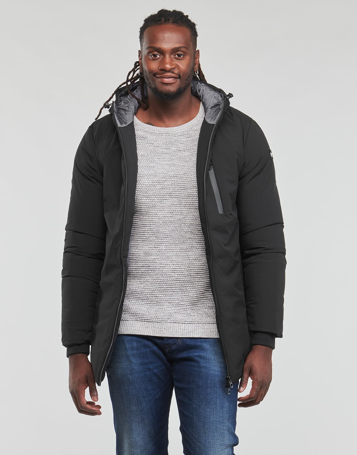 Men's Coats Schott Black