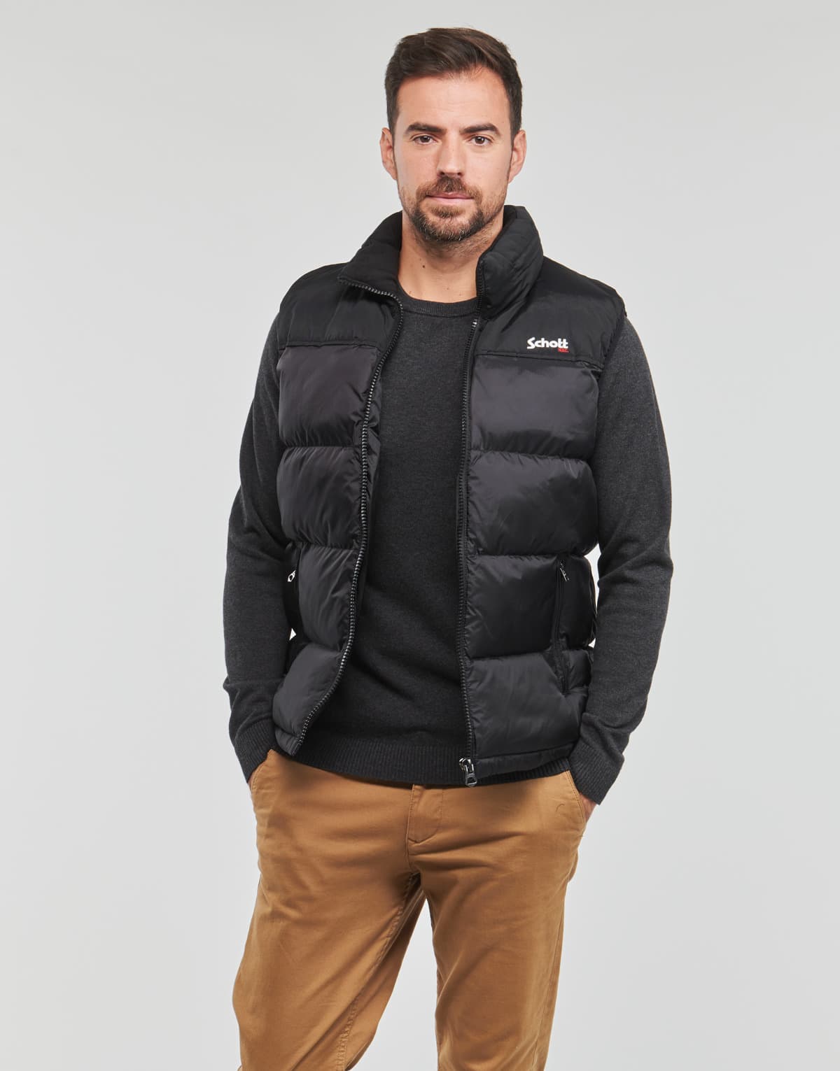 Men's Jackets Schott Black