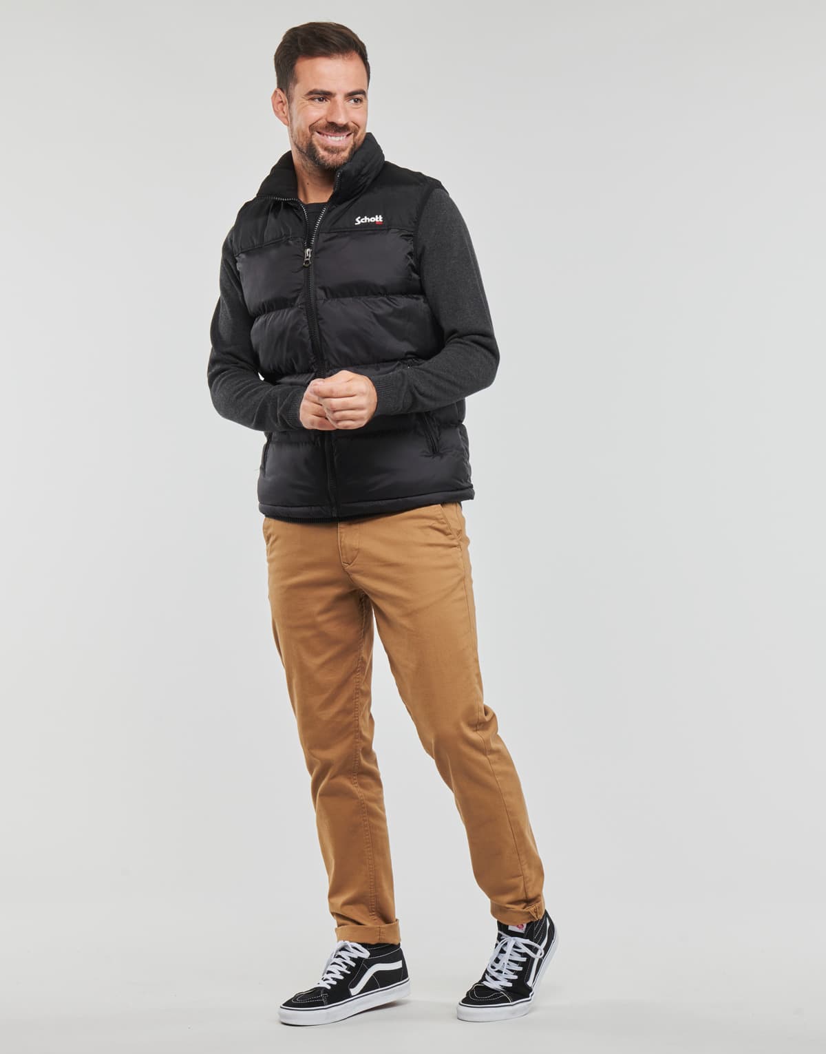 Men's Jackets Schott Black