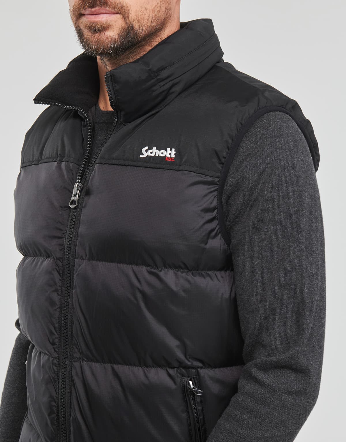 Men's Jackets Schott Black