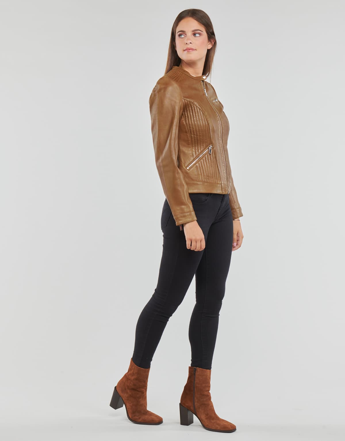 Women's Jackets Naf Naf Brown
