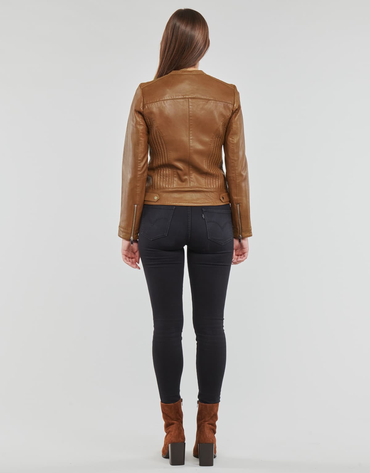 Women's Jackets Naf Naf Brown