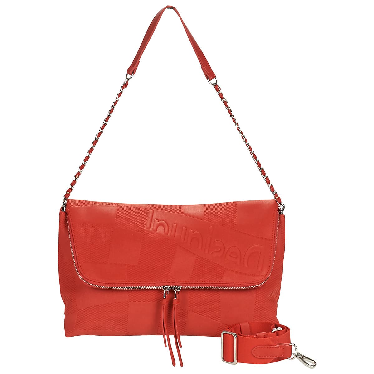Women's Shoulder Bags Desigual Red