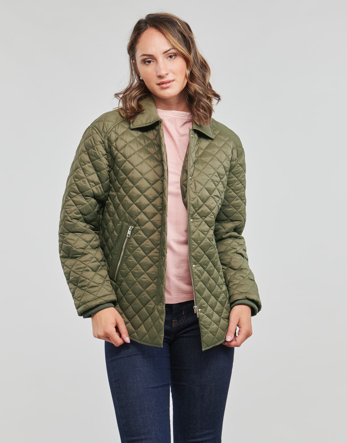 Women's Jackets Esprit Khaki