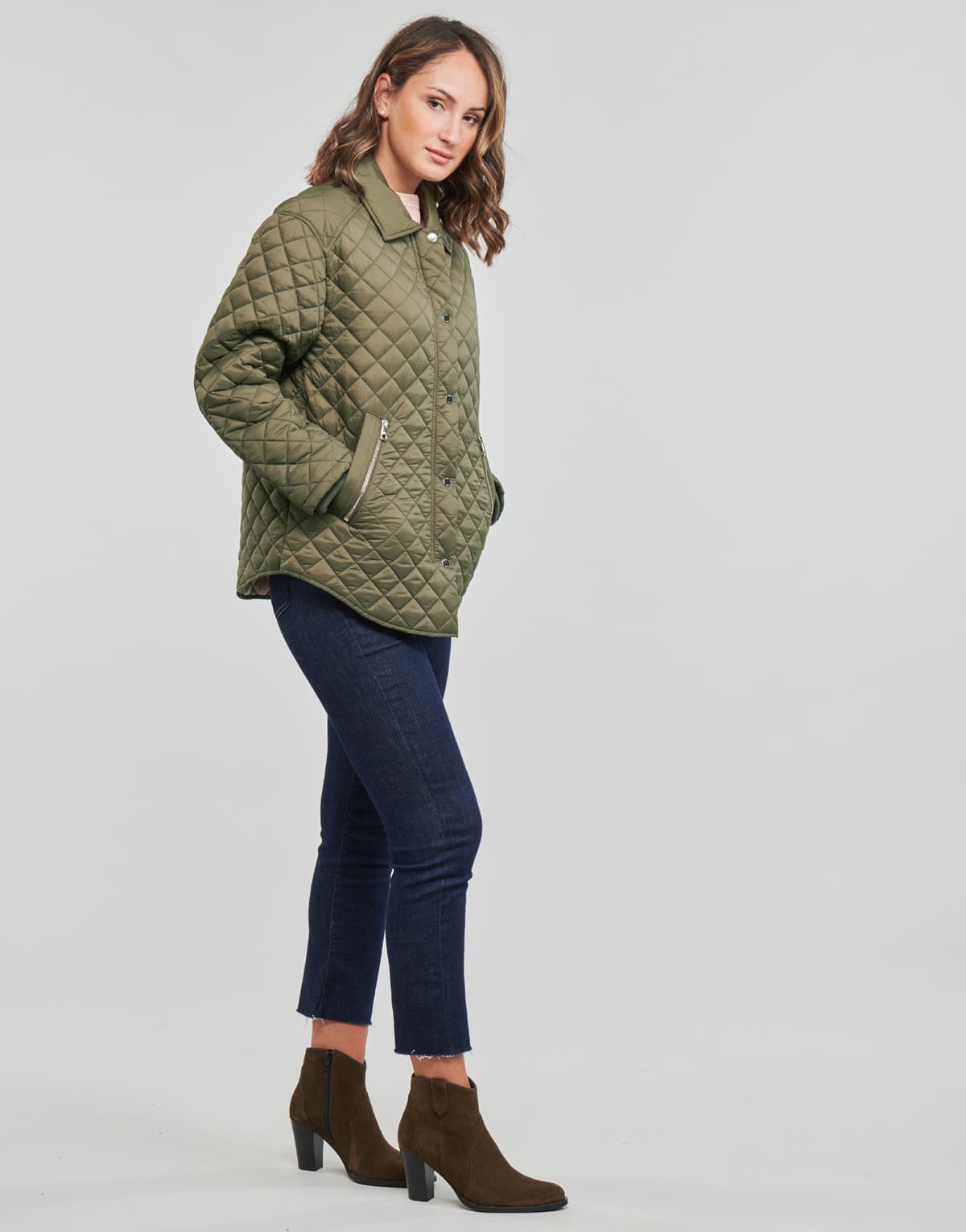 Women's Jackets Esprit Khaki
