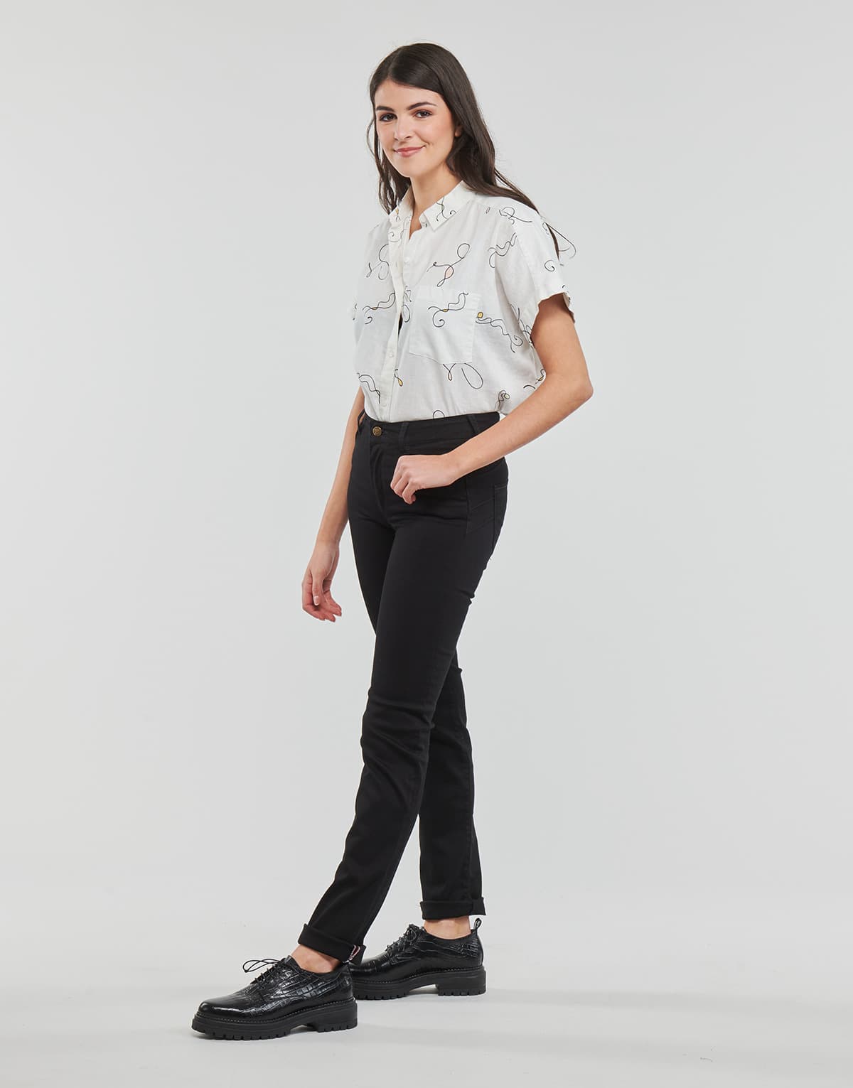 Women's Jeans Le Temps des Cerises Black