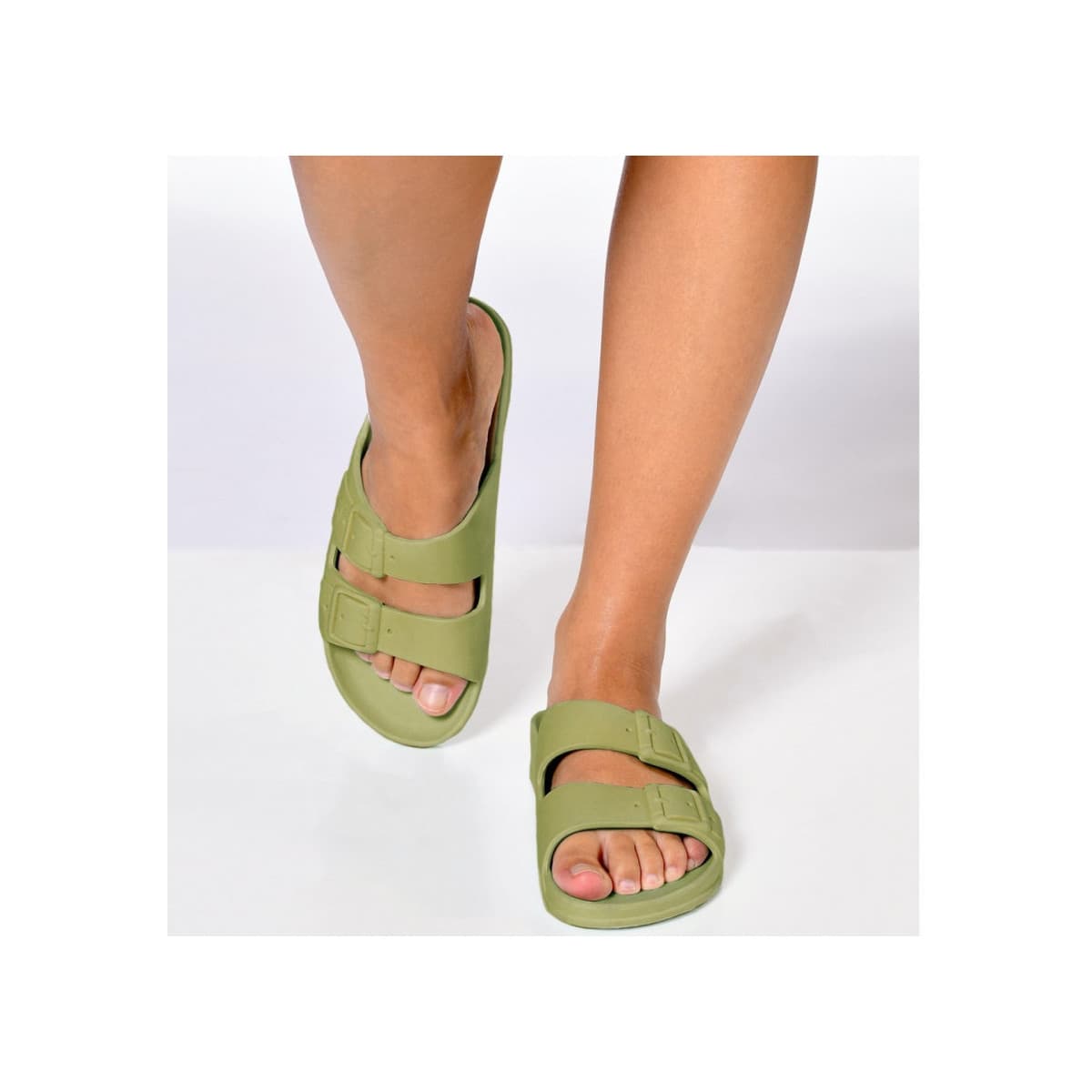 Women's Sandals Cacatoès Green