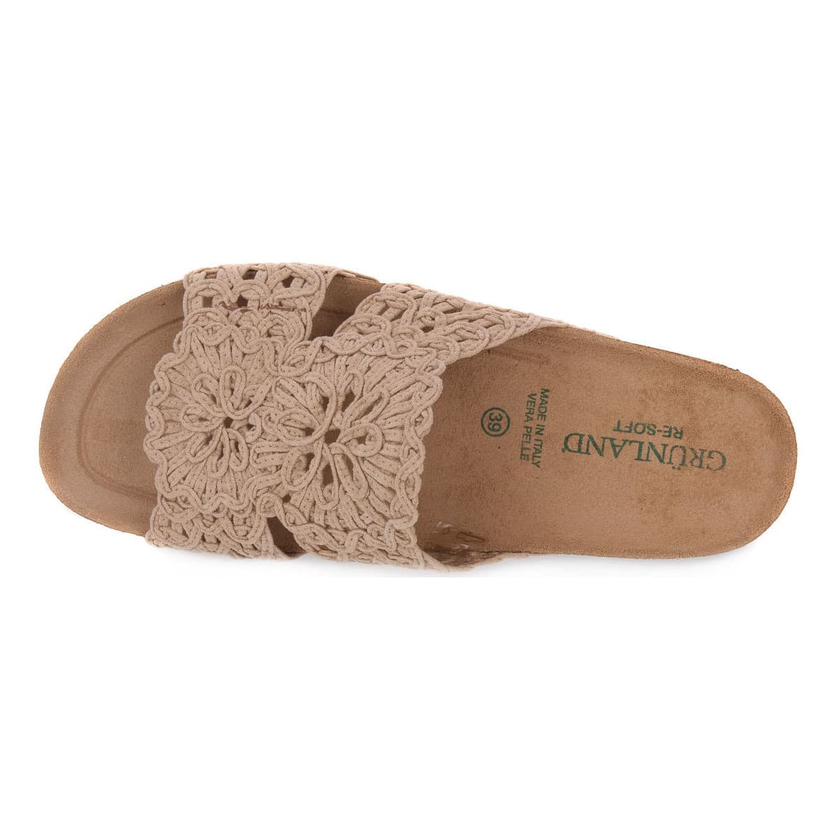 Women's Mules Grunland Beige
