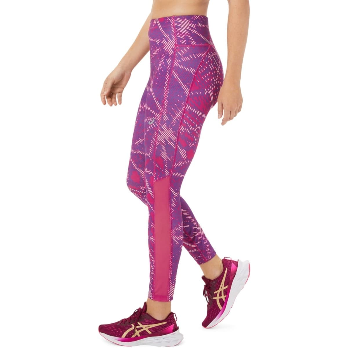 Women's Tights Asics Purple