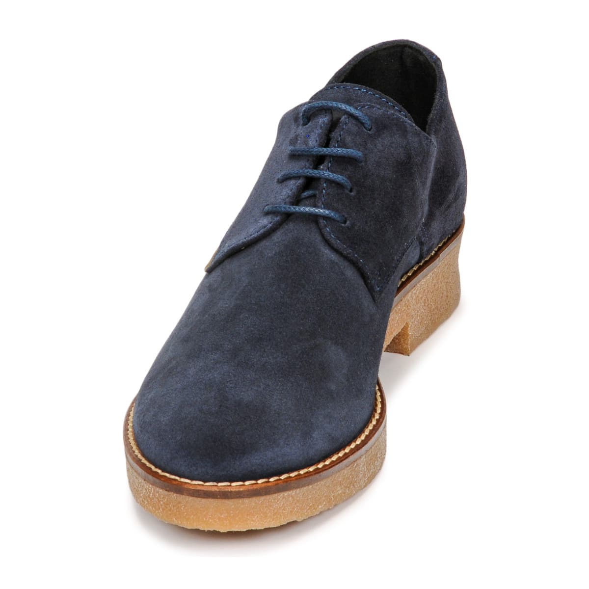 Women's Derby Shoes Dream in Green Blue