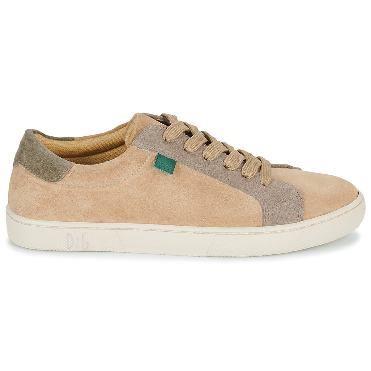 Women's Sneakers Dream in Green Beige