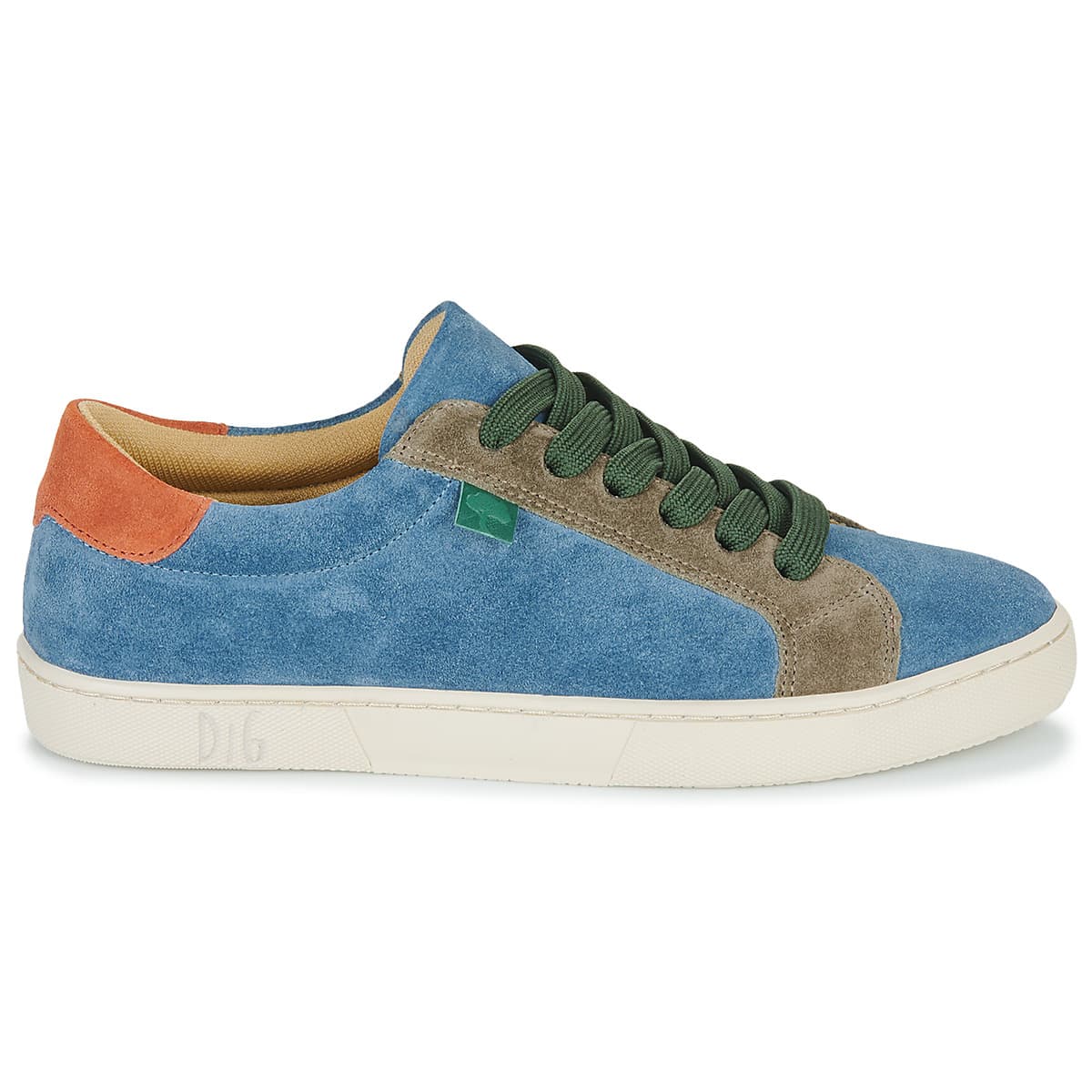 Women's Sneakers Dream in Green Blue