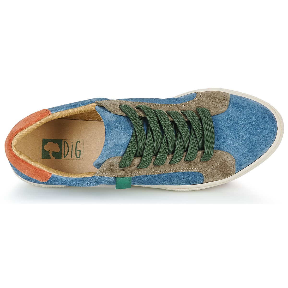 Women's Sneakers Dream in Green Blue