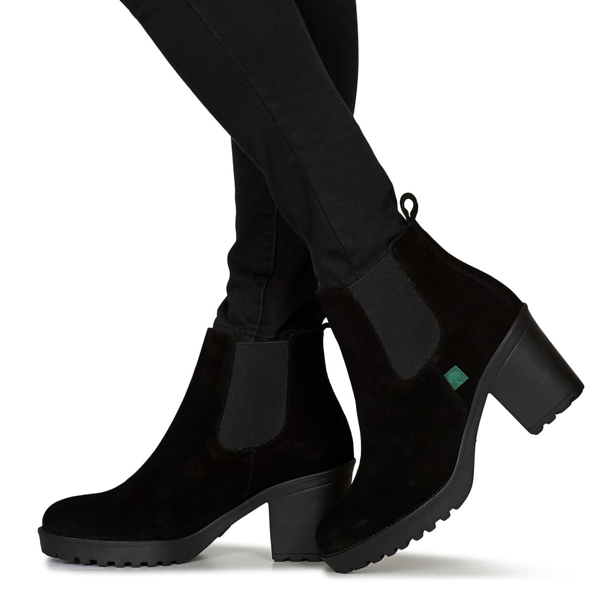 Women's Boots Dream in Green Black