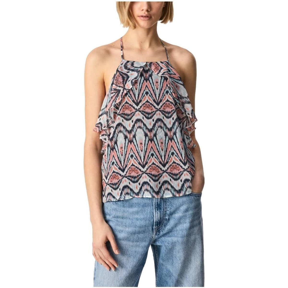 Women's T-Shirts Pepe Jeans Multicolor