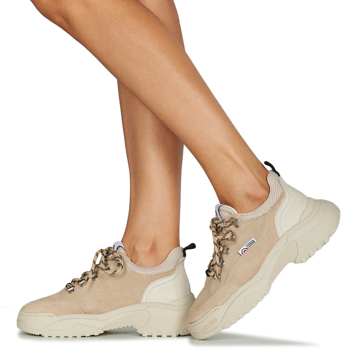 Women's Sneakers Yurban Beige