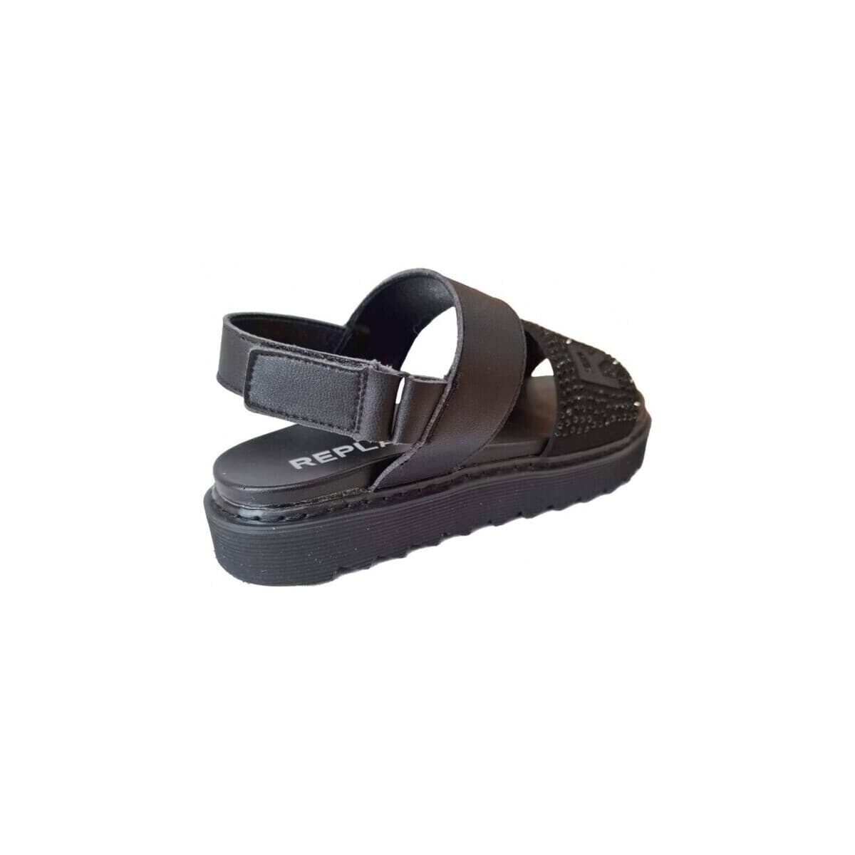 Women's Platforms Replay Black