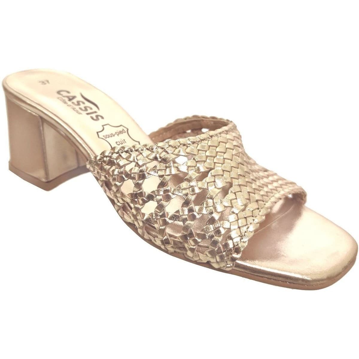 Women's Mules Cassis Côte d'Azur Gold