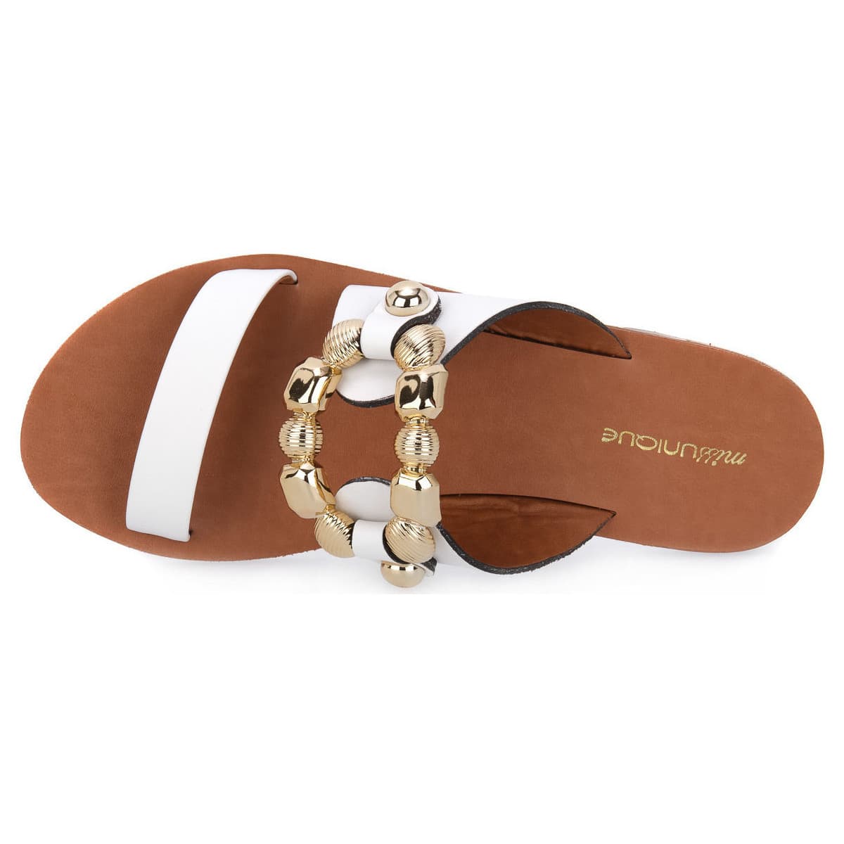 Women's Sandals Miss Unique White