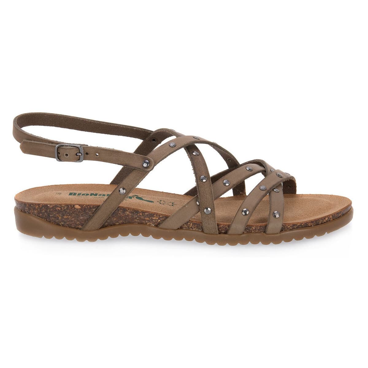 Σανδάλια χωρίς τακούνι Bionatura GAUCHO FANGO