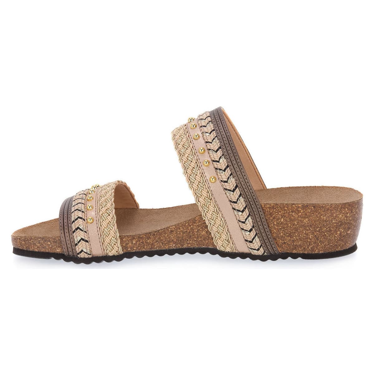 Women's Mules Grunland Brown