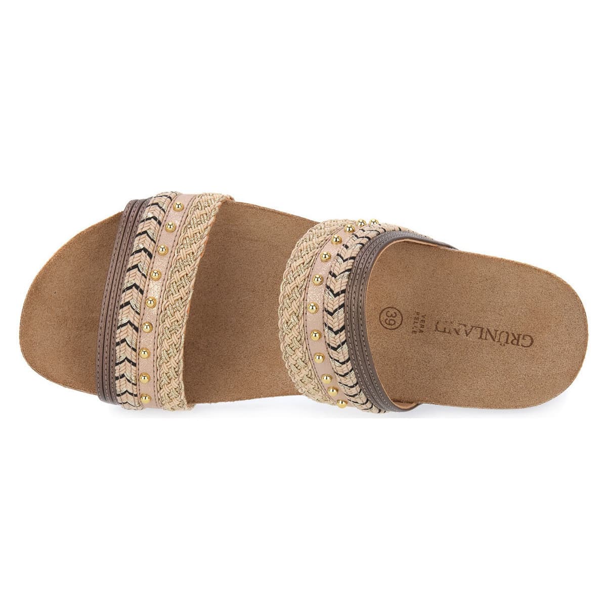 Women's Mules Grunland Brown