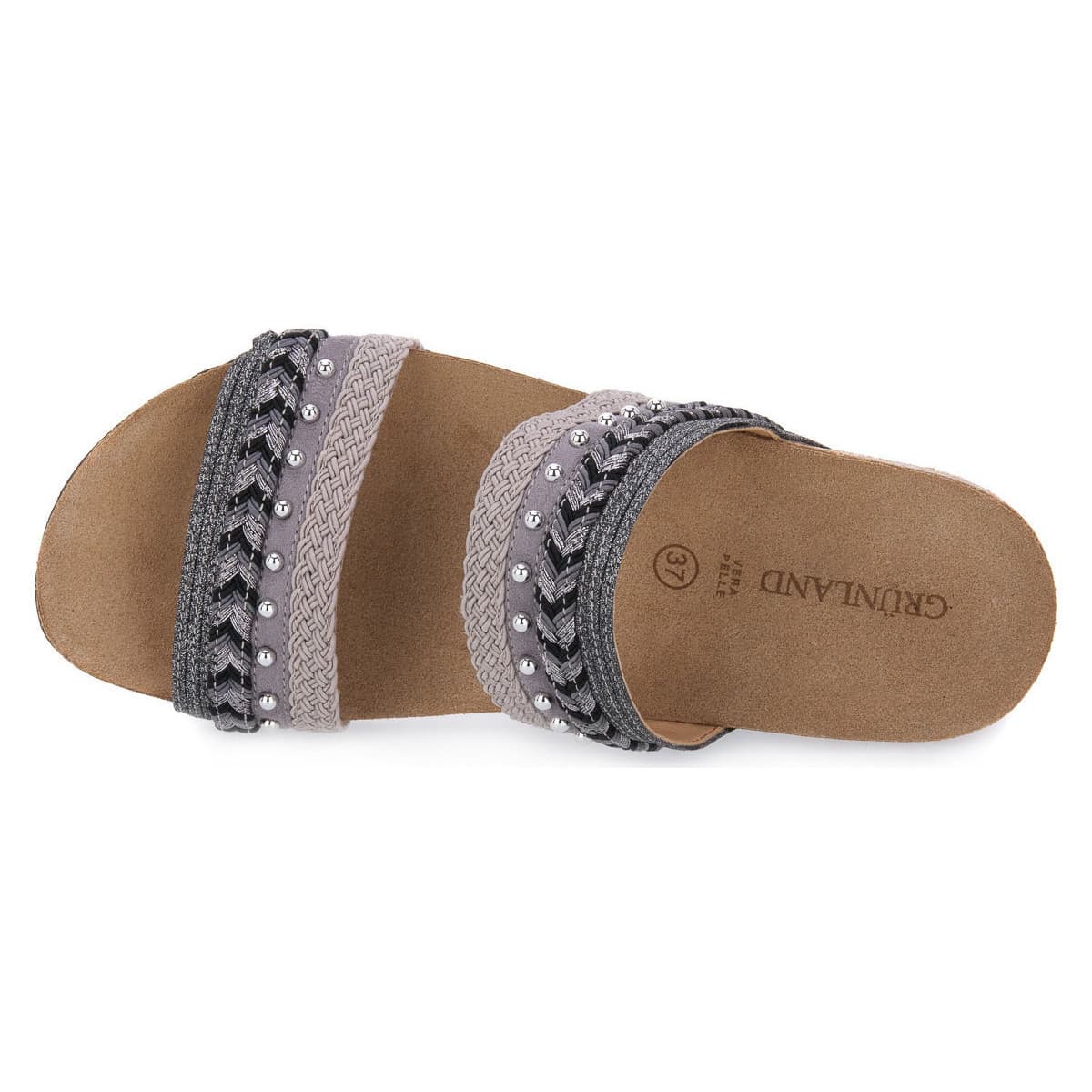 Women's Mules Grunland Gray