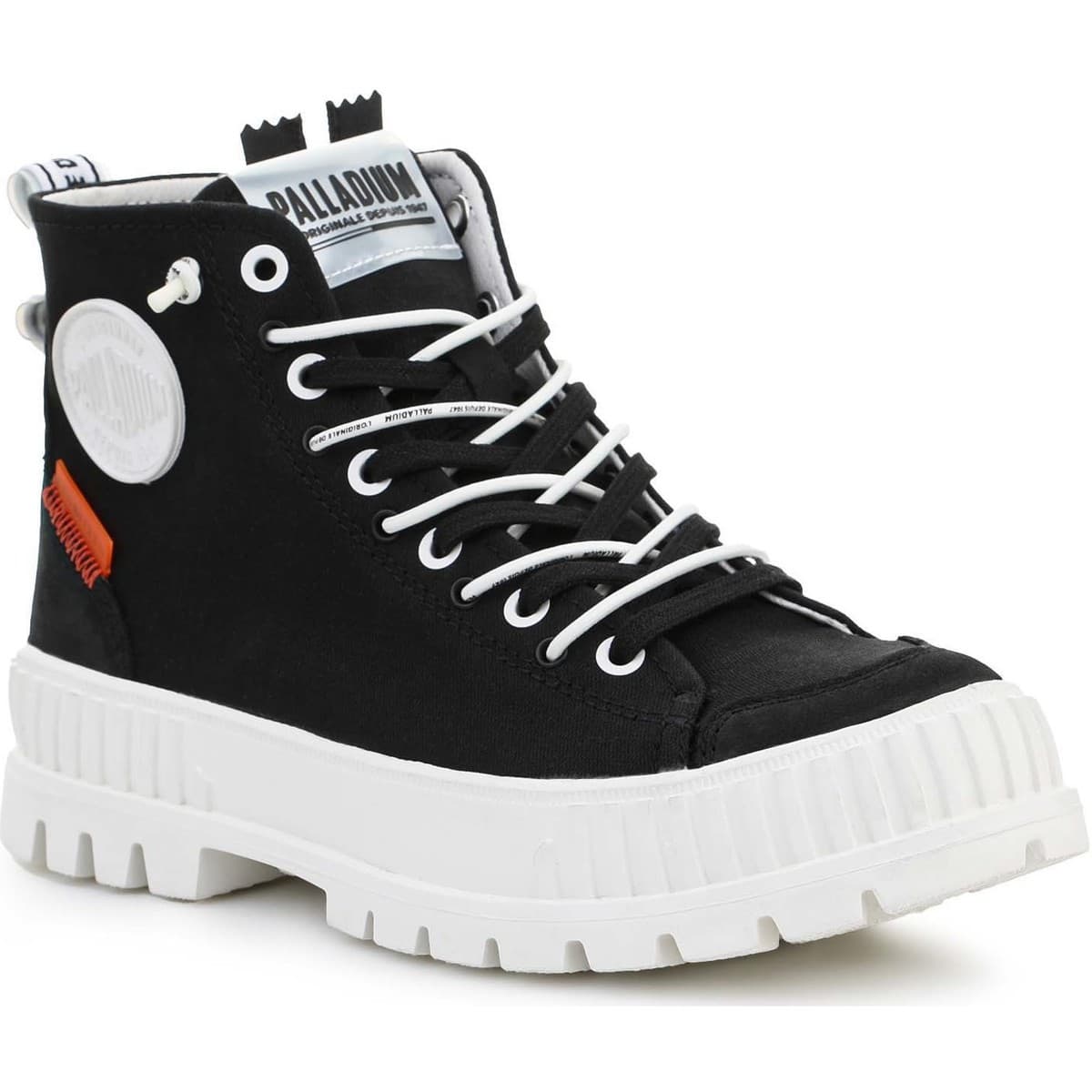 Ψηλά Sneakers Palladium Pallashock Back Zip BLACK 97349-008-M