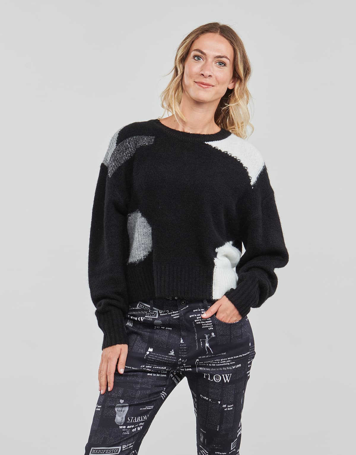 Women's Sweaters Desigual Black