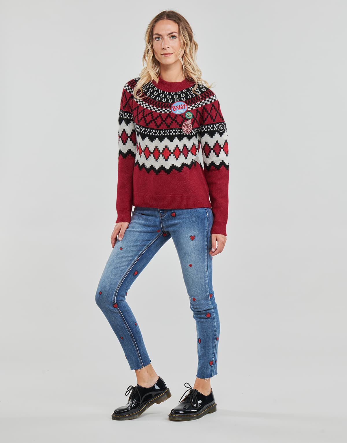 Women's Sweaters Desigual Red