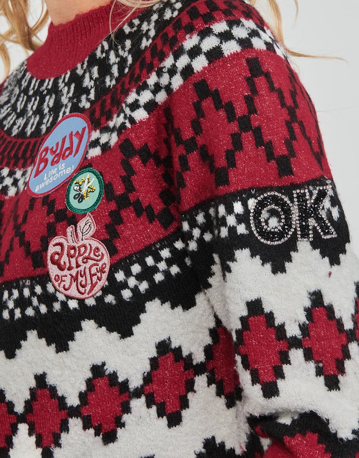 Women's Sweaters Desigual Red