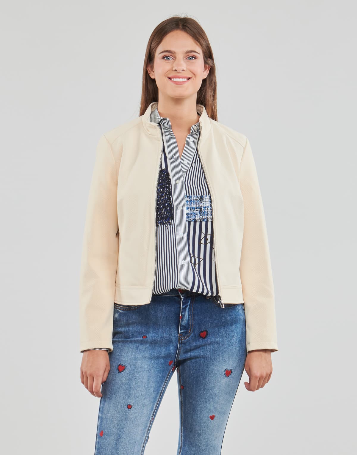 Women's Jackets Desigual White