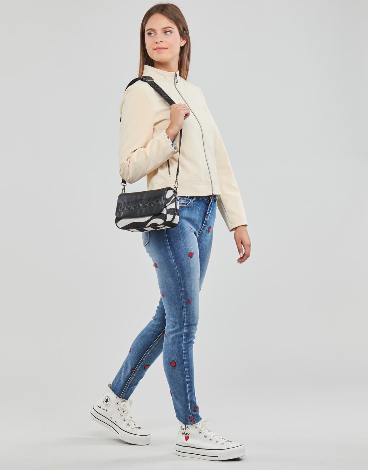 Women's Jackets Desigual White