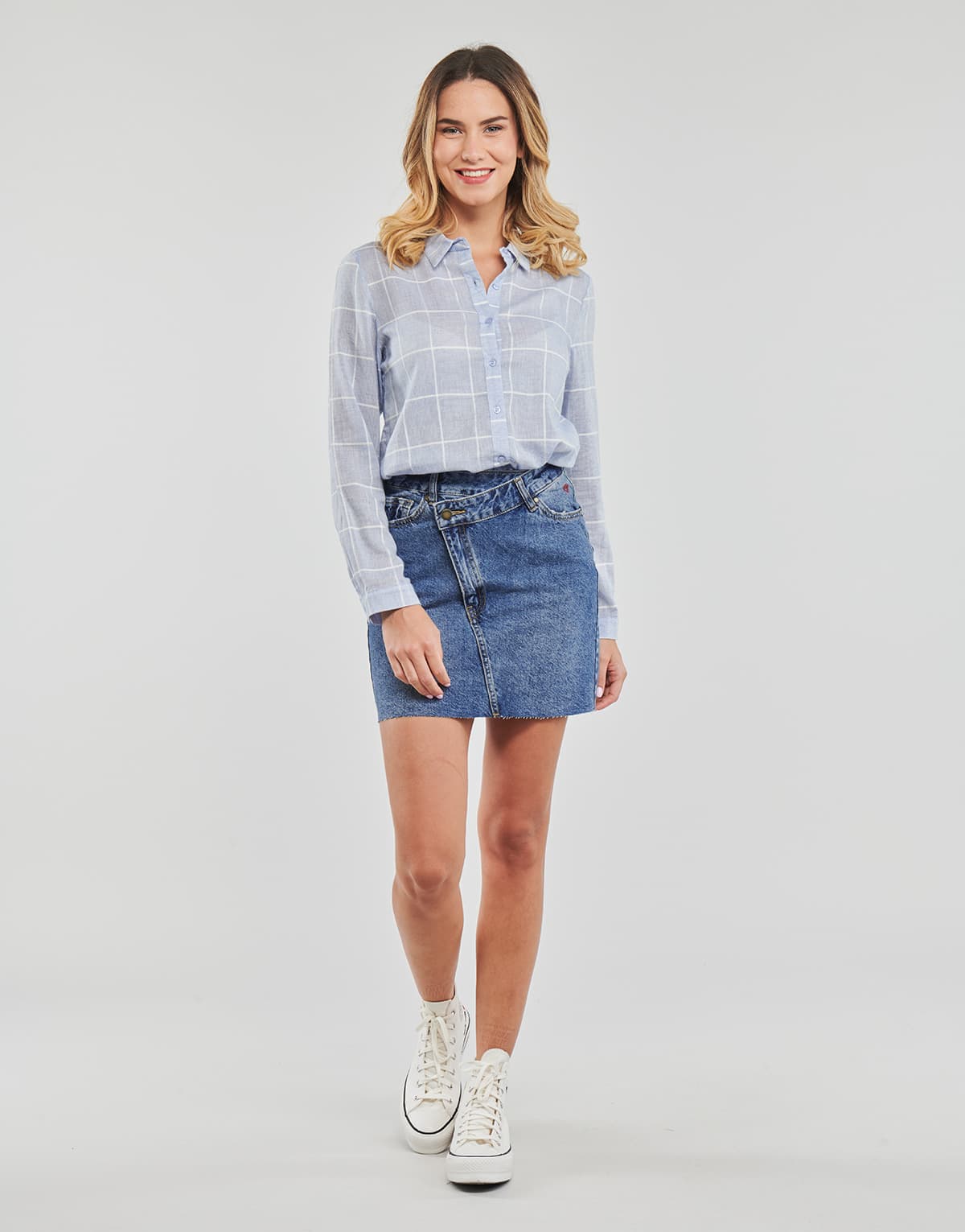 Women's Skirts Desigual Blue