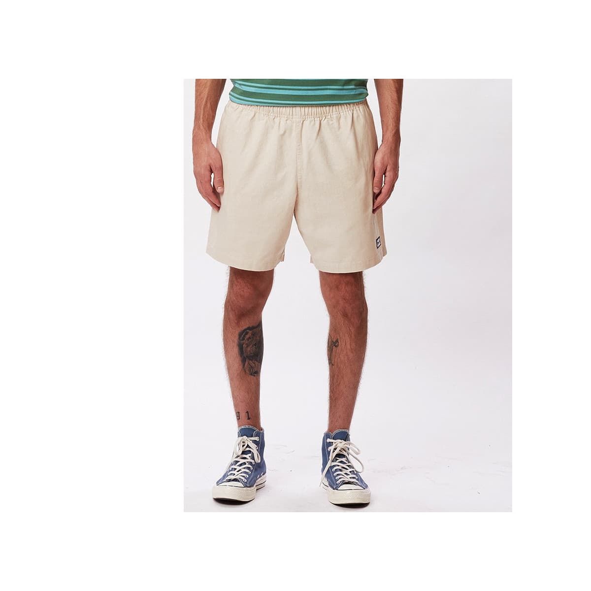 Men's Shorts Obey Beige