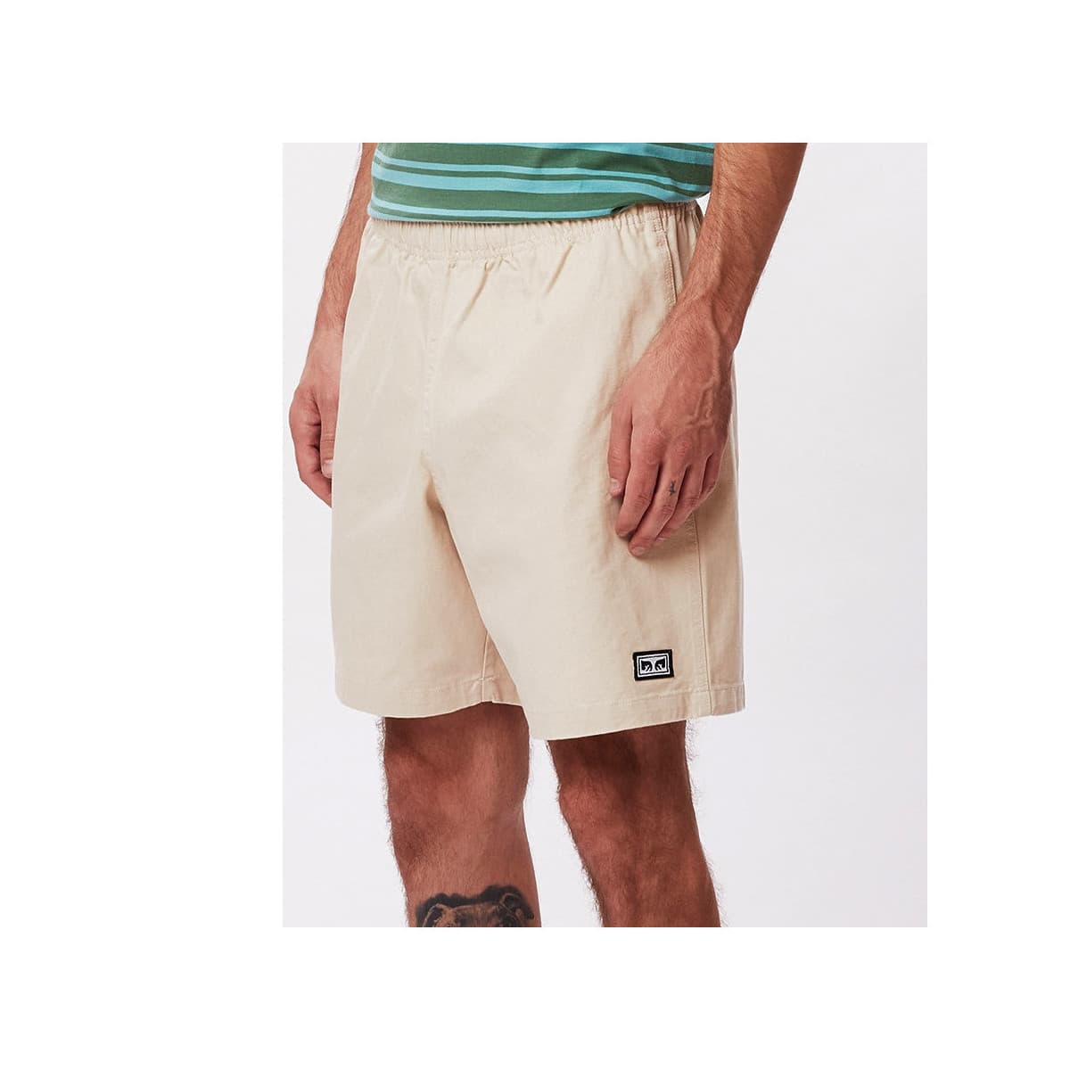 Men's Shorts Obey Beige