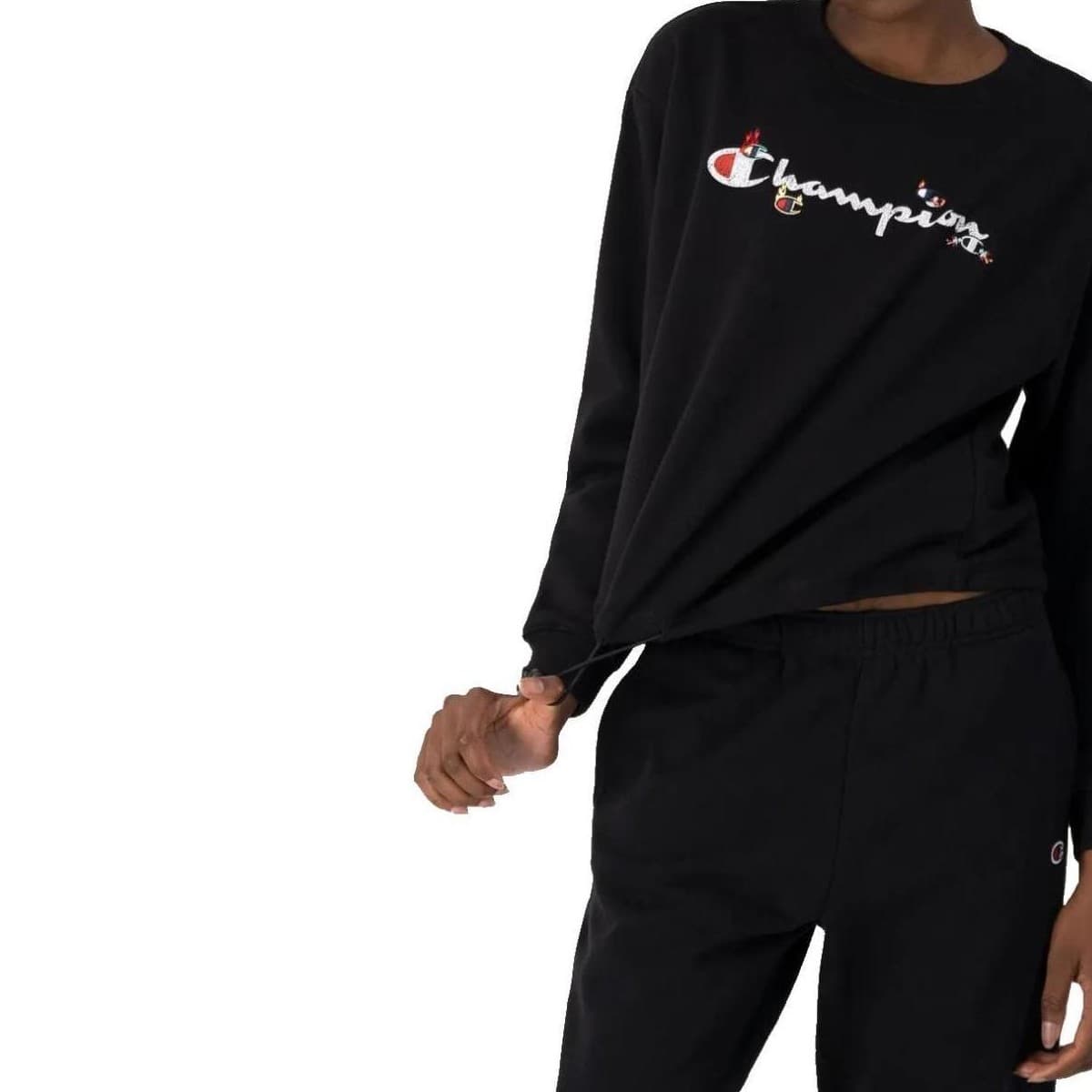 Women's Sports T-Shirts Champion Black