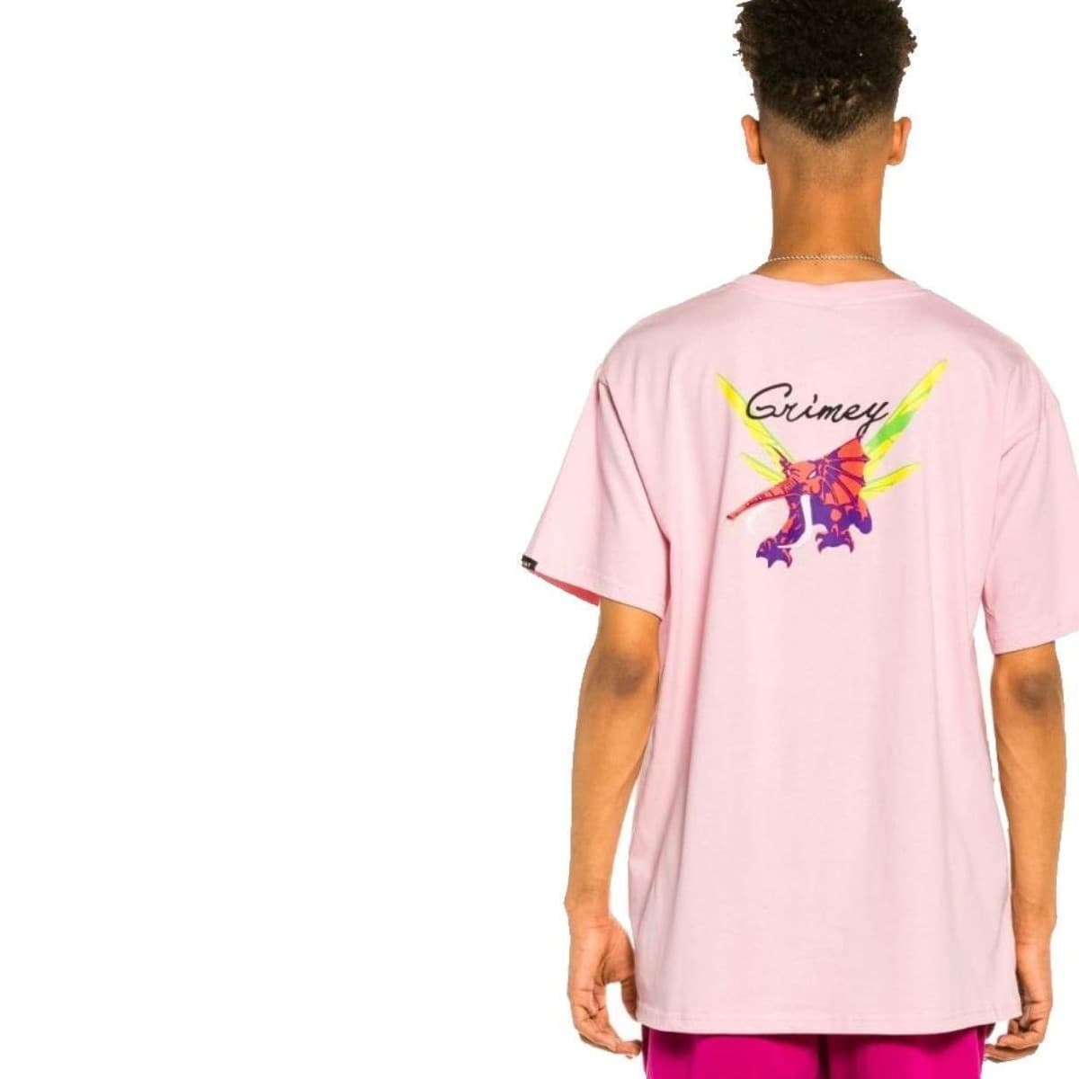 Men's T-Shirts Grimey Pink