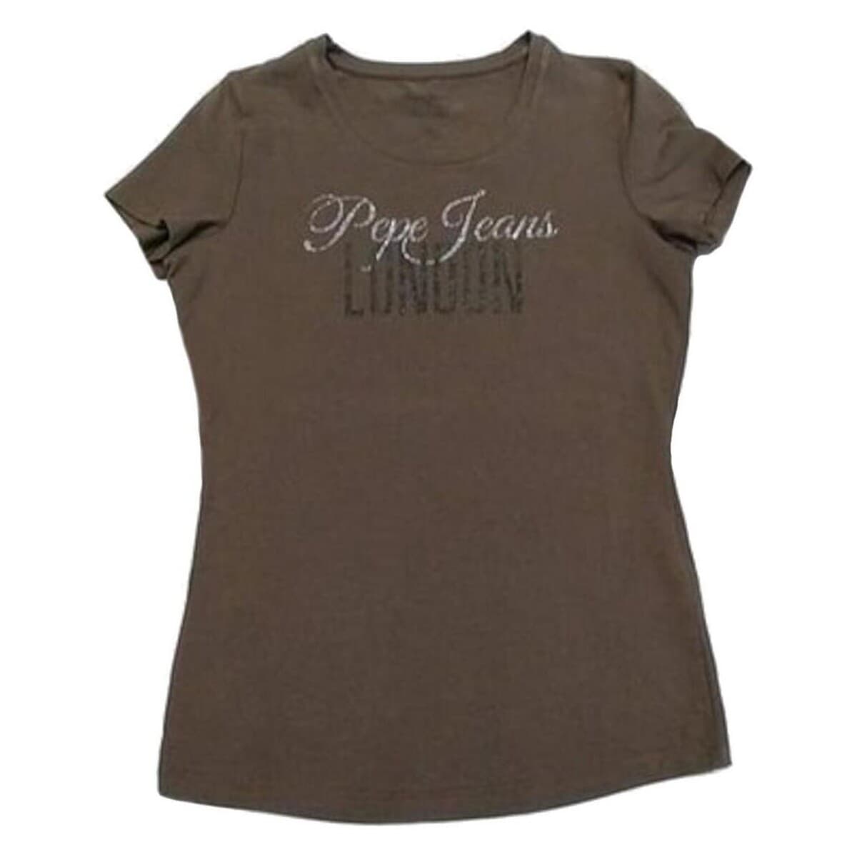 Women's T-Shirts Pepe Jeans Green