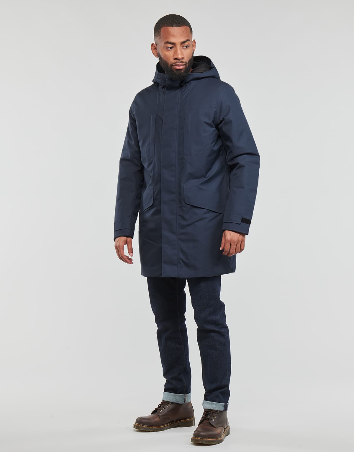 Men's Parkas Geox Blue