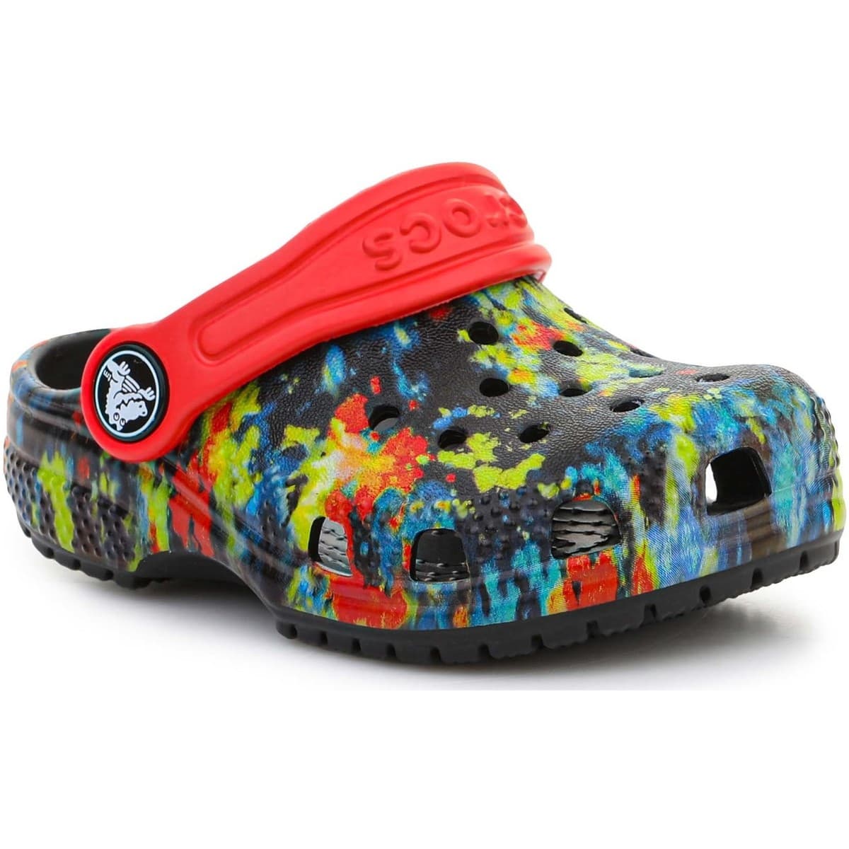 Σανδάλια χωρίς τακούνι Crocs Classic Tie Dye Graphic Kids Clog T 206994-4SW