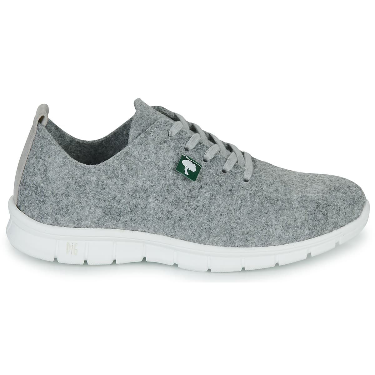 Women's Sneakers Dream in Green Gray