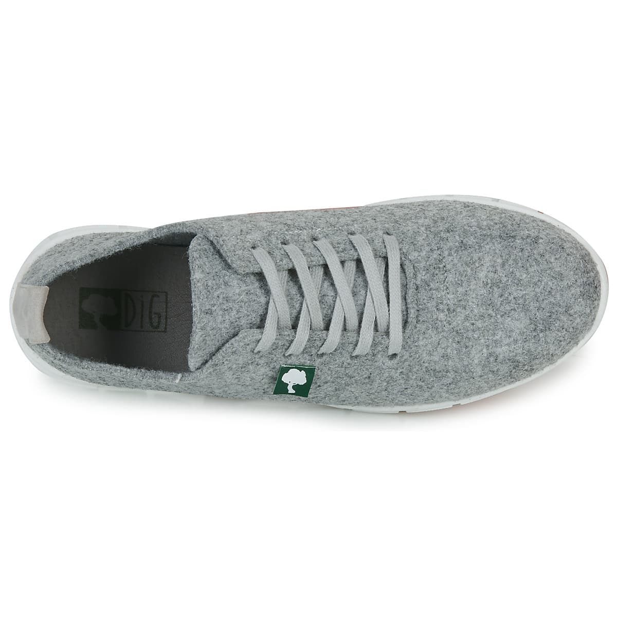 Women's Sneakers Dream in Green Gray